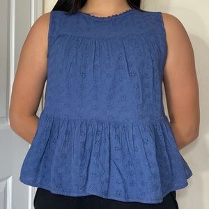 Blue summer/spring top